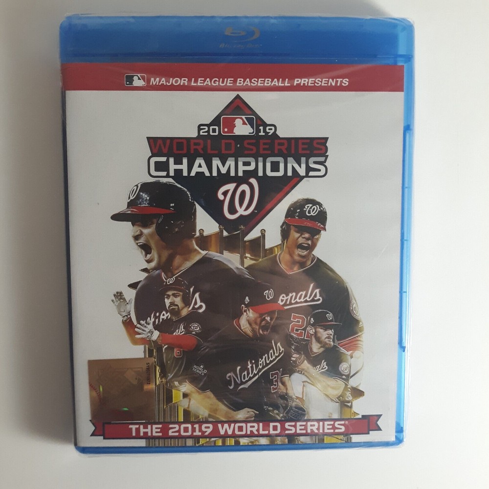 2019 World Series Champions W MLB DVD Blu-Ray Bonus Features! Brand New Sealed!!
